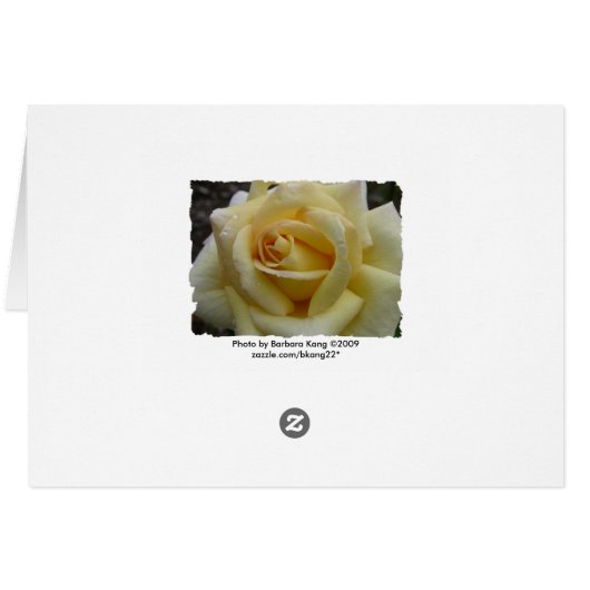 Yellow Rose (Back Horizontal)