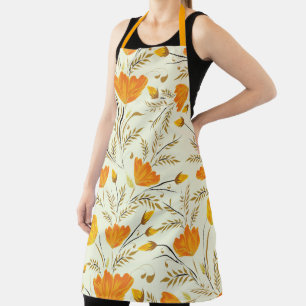 Yellow rose apron
