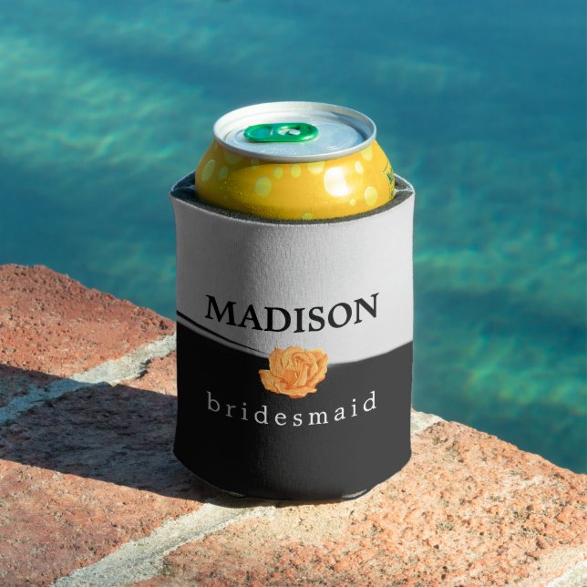 Yellow Rose Bridesmaid Can Cooler (In Situ Pool)