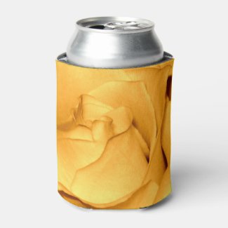 Yellow Rose Can Cooler