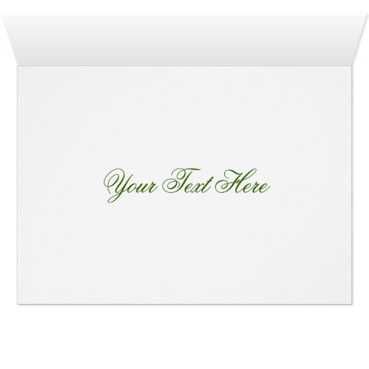 Yellow Rose Card (Inside Horizontal (Bottom))