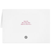 Yellow Rose Card (Back Horizontal)
