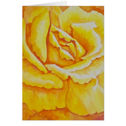 Yellow Rose Cards (Front)