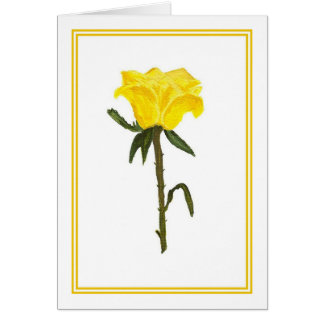 Yellow Rose Cards