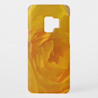 Yellow Rose Garden Flowers Floral Galaxy S9 Case