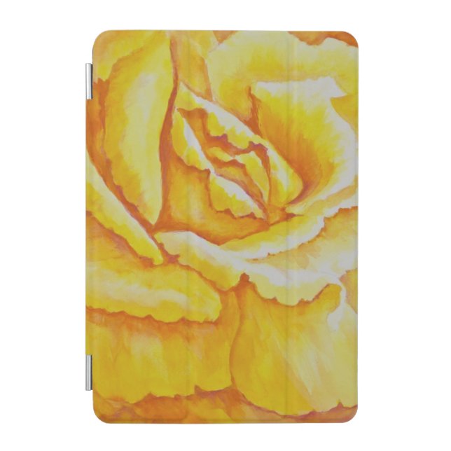 Yellow Rose iPad Mini Cover (Front)
