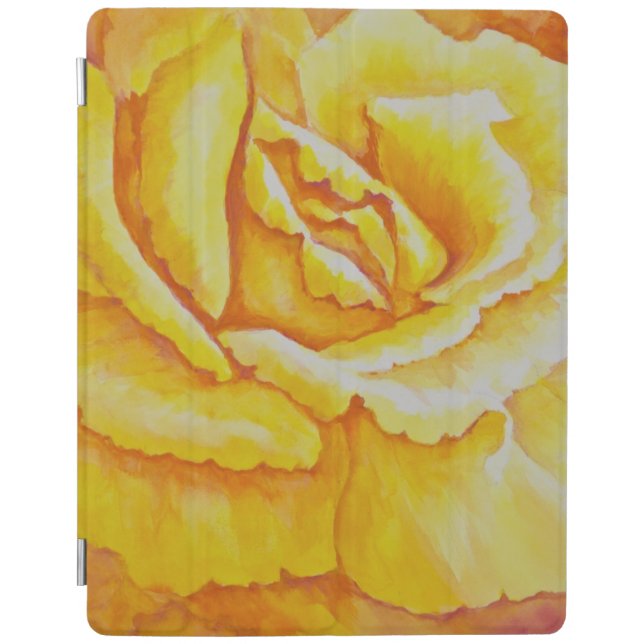Yellow Rose iPad Smart Cover (Front)