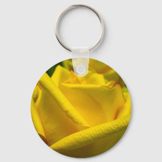 Yellow Rose Keychain