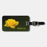 Yellow Rose Luggage Tag at Zazzle