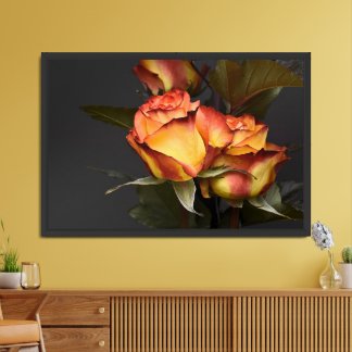 Yellow Rose Matte Poster Print