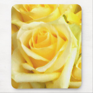 ,Yellow Rose_ Mouse Pad