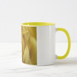 Yellow rose mug