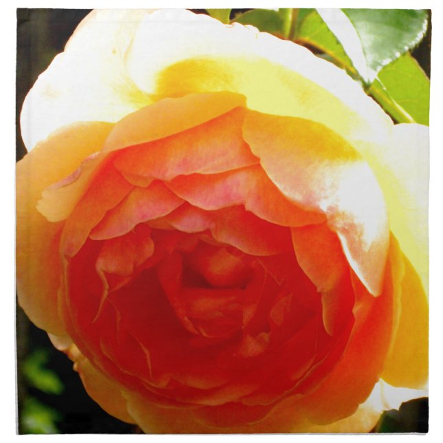 Yellow Rose Napkin (Front)