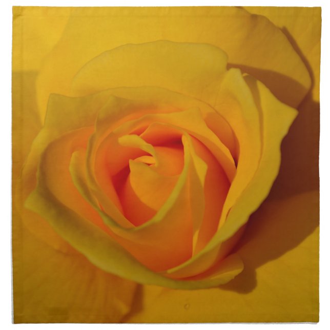 Yellow Rose Napkin (Front)