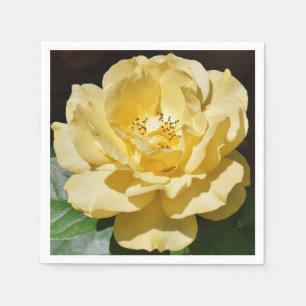 Yellow Rose Napkins