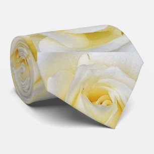 Yellow Rose Neck Tie