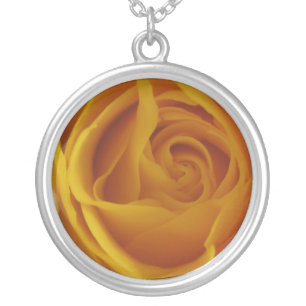 Yellow Rose Necklace