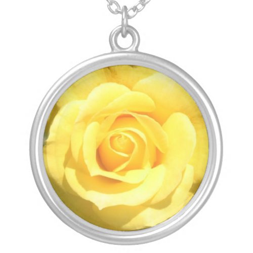 Yellow Rose Necklace