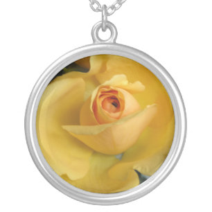 Yellow Rose Necklace