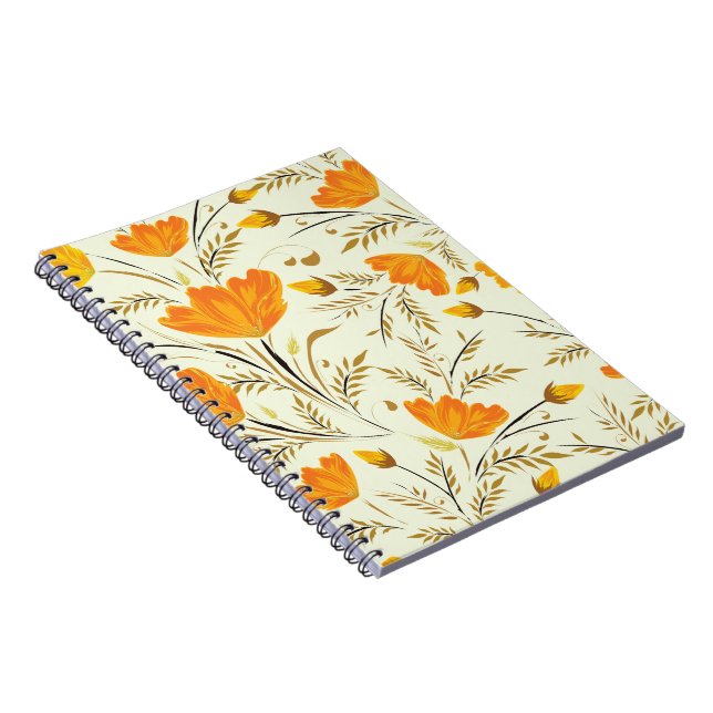 Yellow rose notebook (Right Side)