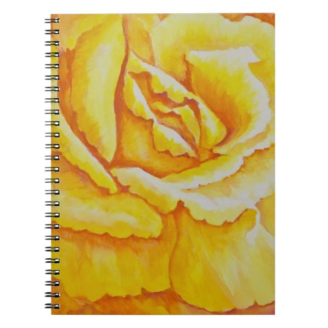 Yellow Rose Notebook (Front)