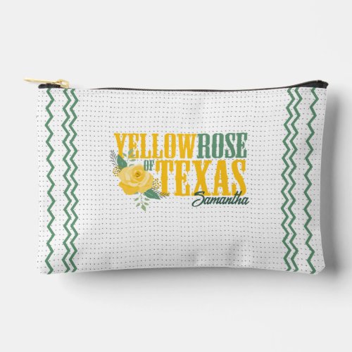 Yellow Rose of Texas Accessory Pouch