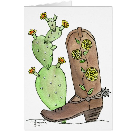 Yellow Rose of Texas Cards (Front)