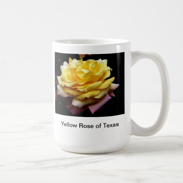 Yellow Rose of Texas Coffee Mug (Right)