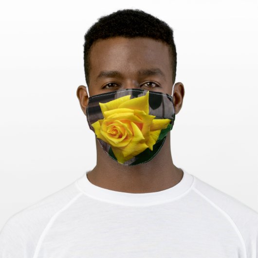 Yellow Rose of Texas Face Mask (Worn)
