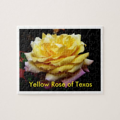 Yellow Rose of Texas Jigsaw Puzzle
