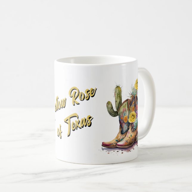 Yellow Rose of Texas Mug (Front Right)