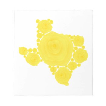 Yellow Rose Of Texas Notepad by theJasonKnight at Zazzle