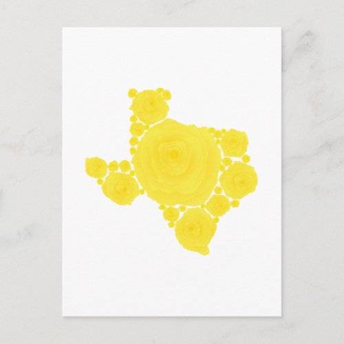 Yellow Rose of Texas Postcard