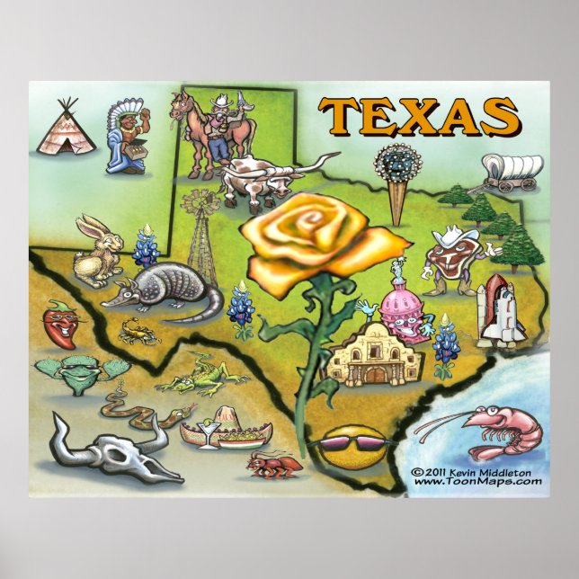 Yellow Rose of Texas Poster (Front)