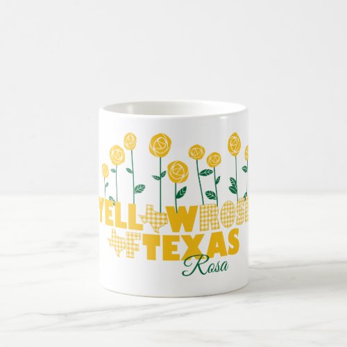 Yellow Rose of Texas _ Rose Garden Coffee Mug