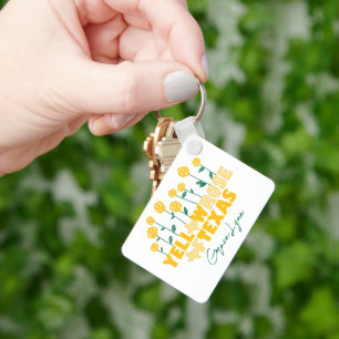 Yellow Rose of Texas - Rose Garden Keychain