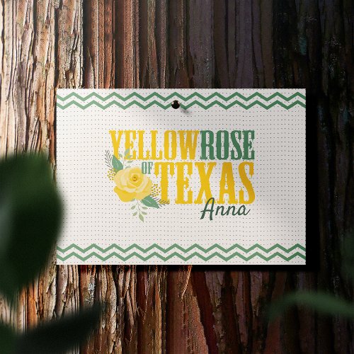 Yellow Rose of Texas _ Single Rose Postcard