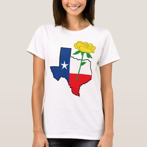Yellow Rose of Texas T_Shirt