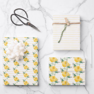 Yellow Rose of Texas Wrapping Paper Sheets