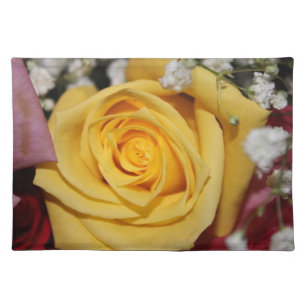 Yellow Rose Petal Placemat
