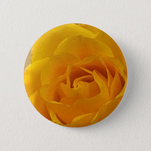 Yellow Rose Petals Button
