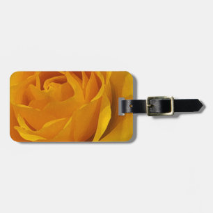 Yellow Rose Petals Luggage Tag