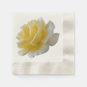 Yellow rose petals napkins