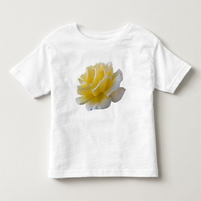 Yellow rose petals toddler t-shirt (Front)