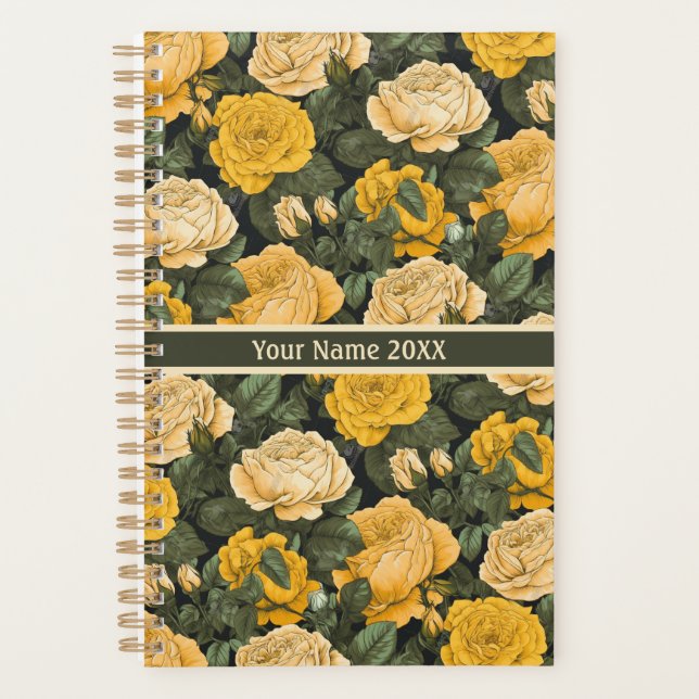 Yellow Rose Planner (Front)