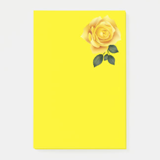 Yellow Rose / Post-it Notes