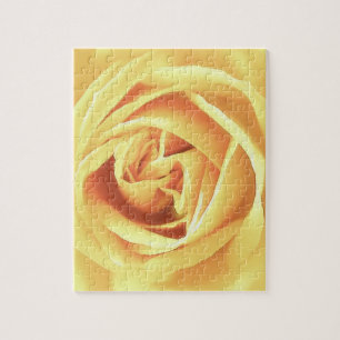 Yellow rose print jigsaw puzzle