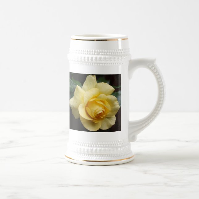 Yellow Rose Stein (Right)