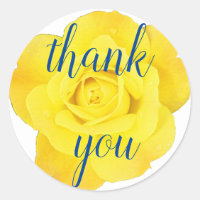 Yellow Rose Thank You Floral Weddings Birthdays