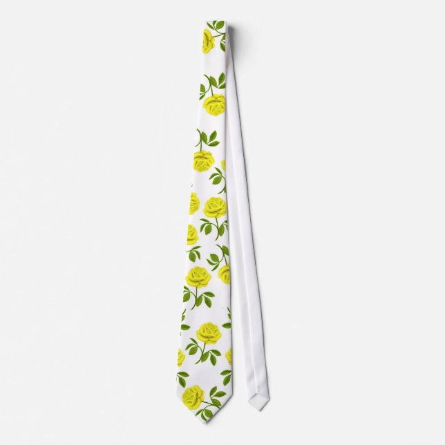Yellow Rose Tie (Front)